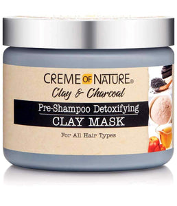 Crème of Nature Clay & Charcoal Mask, 11.5 oz