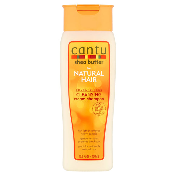 Cantu Shea Butter for Natural Hair Sulfate Free Cleansing Cream Shampoo 13.5 oz