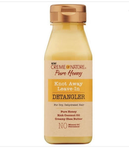 Creme of Nature "Pure Honey" Knot Away Leave-In Detangler, 8oz