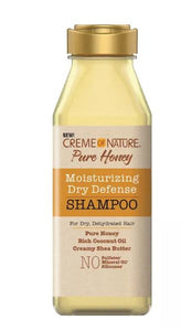 Creme of Nature "Pure Honey" Dry Defense" Shampoo , 12 oz