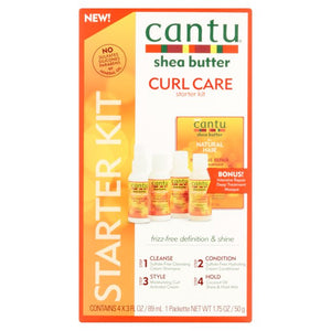 Cantu Shea Butter  Curl Care Starter Kit 3 fl oz , 4 pack