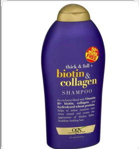 OGX Biotin & Collagen Shampoo "BONUS SIZE" 19.5 fl oz