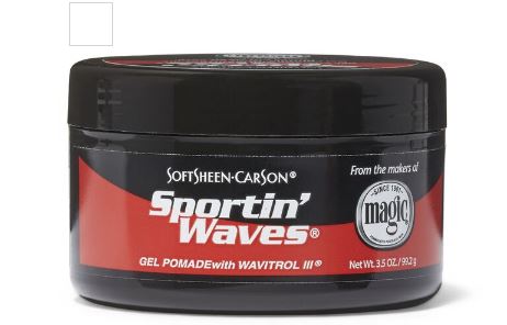 Sportin' Waves Pomade (Wave grease), regular, 3.5 oz