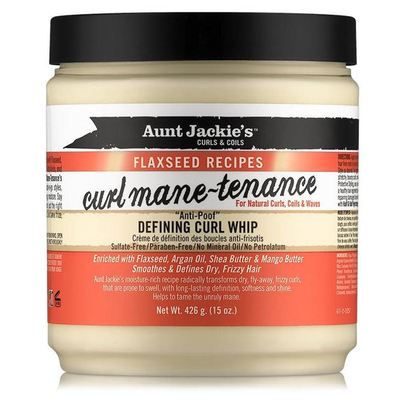 Aunt Jackie's Curl Mane-Tenance – Defining Curl Whip, 15 0z