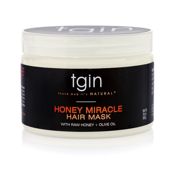 TGIN Honey Miracle Hair Mask, 12 oz